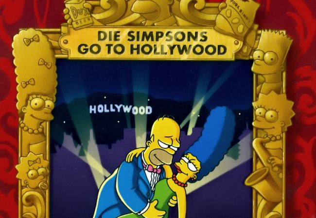 Die Simpsons go to Hollywood